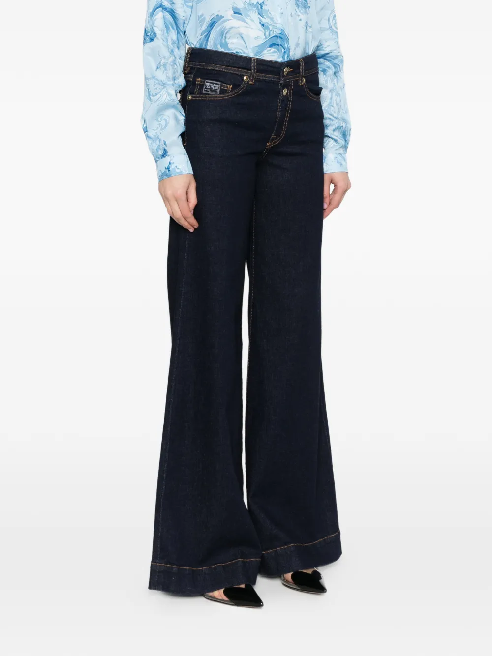  Versace Jeans Couture Button Jeans - Blue 