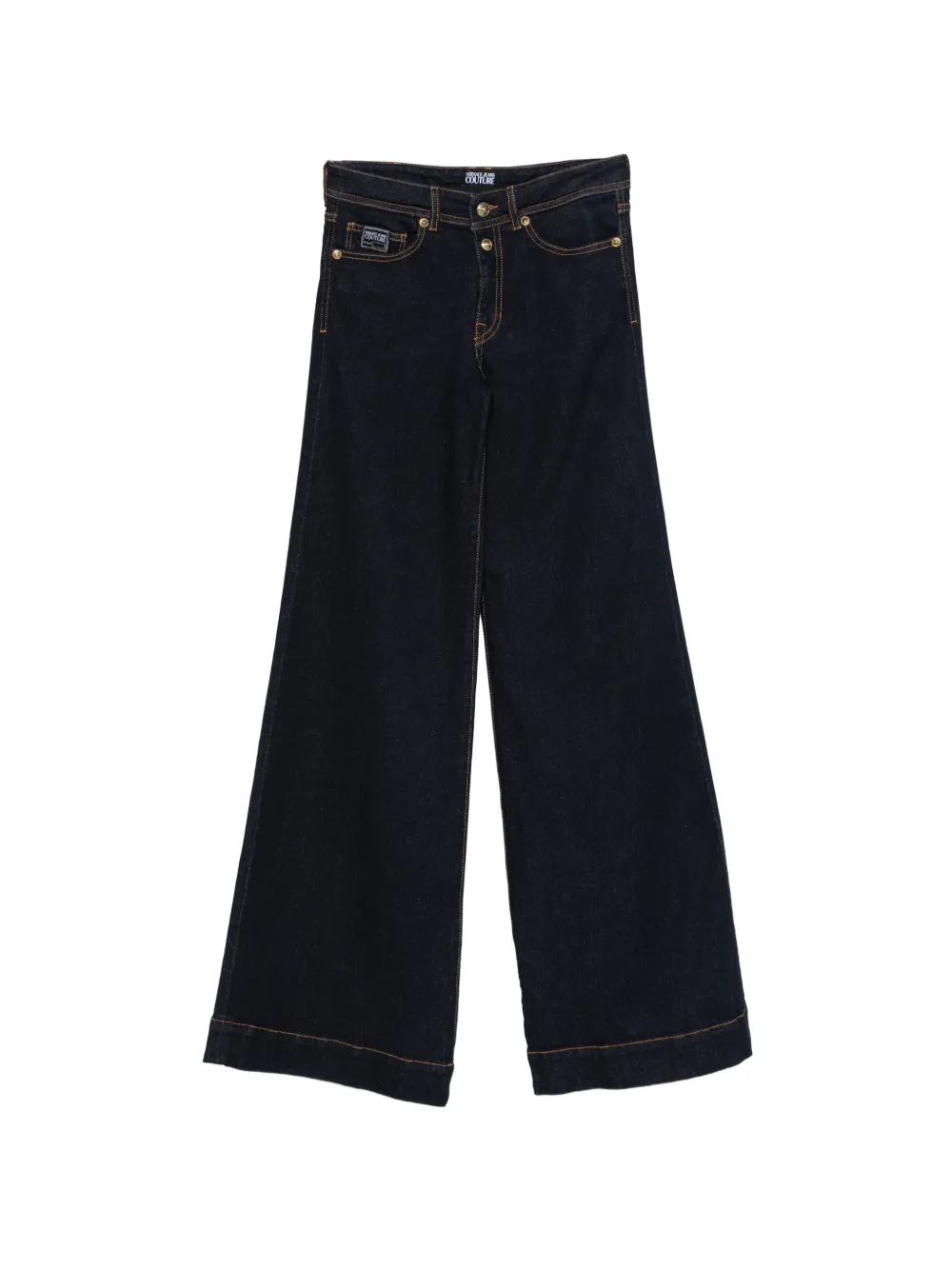 Versace Jeans Couture button jeans - Blu