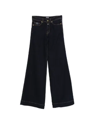 Versace Jeans Couture バックル カーゴパンツ | ブルー | FARFETCH JP