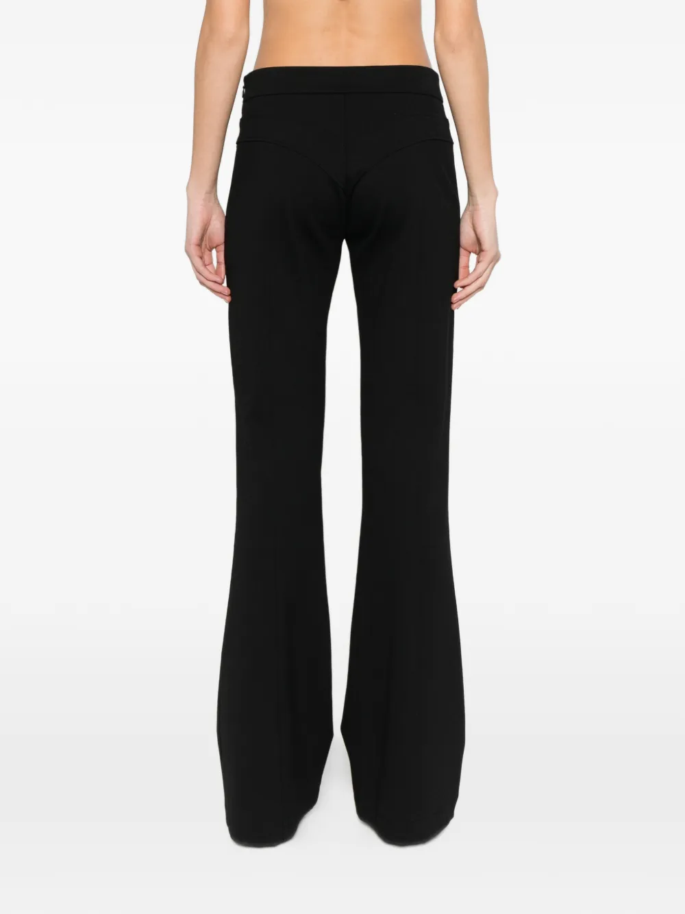 Versace Jeans Couture Flared broek Zwart