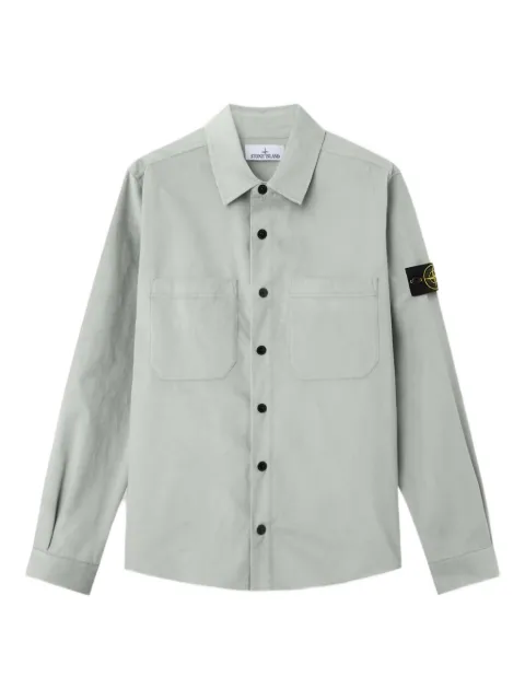 Stone Island patch-pockets shirt