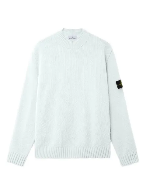 Stone Island Compass-motif cotton sweater