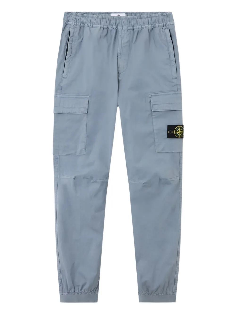 Stone Island Compass-motif cargo pants - Blu