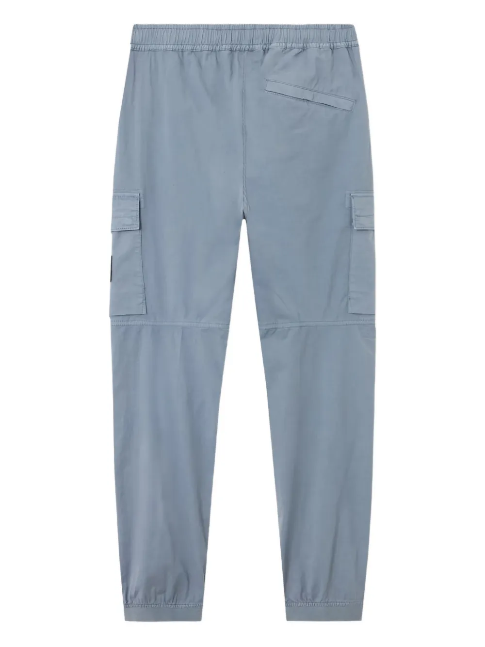 Stone Island Compass-motif cargo pants - Blauw