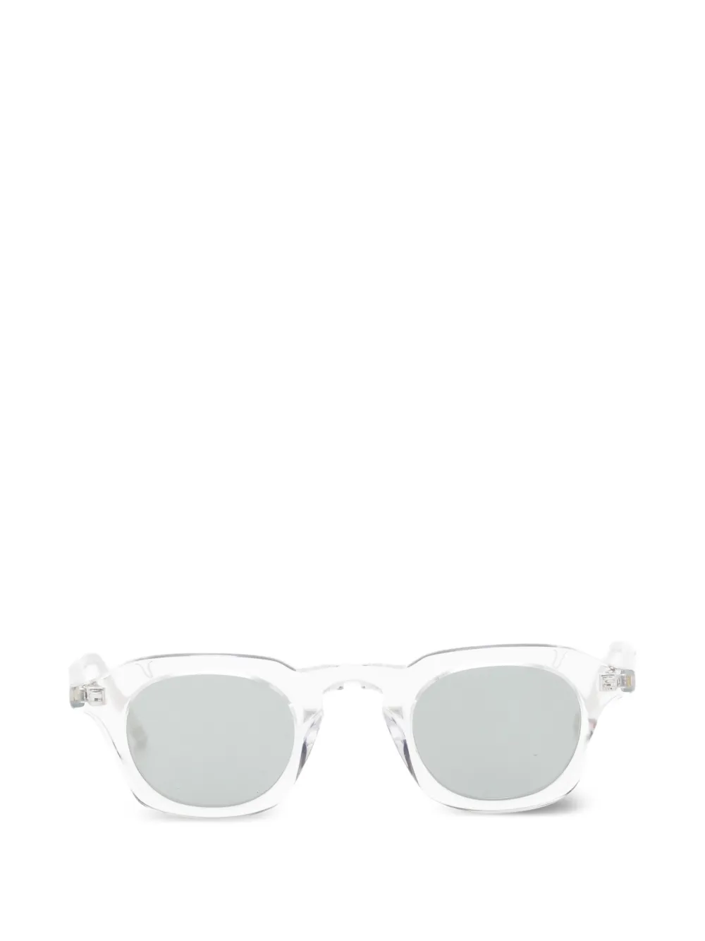 Thom Browne Eyewear oval-frame sunglasses - Bianco