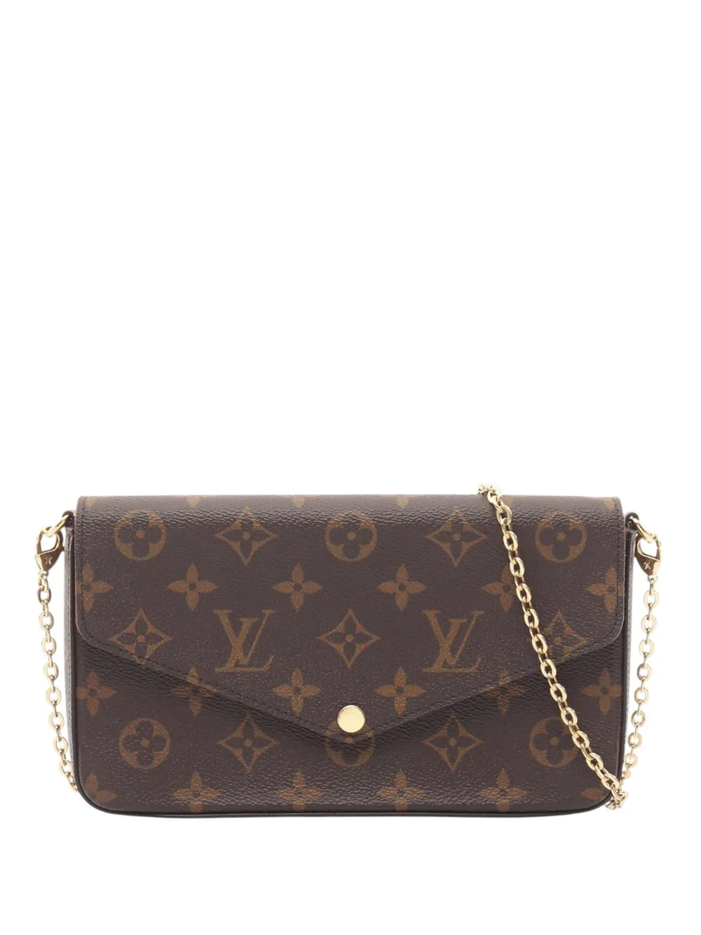 Louis Vuitton Pre-Owned 2021-2025 Monogram Pochette Felicie crossbody bag - Brown