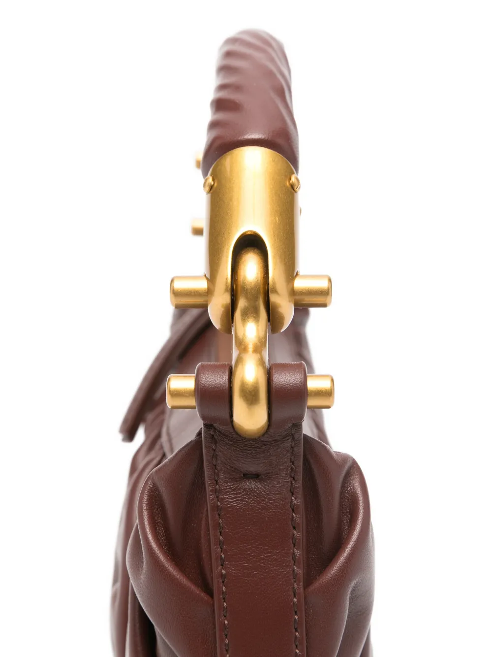 Balmain Kleine Ébène shopper Bruin