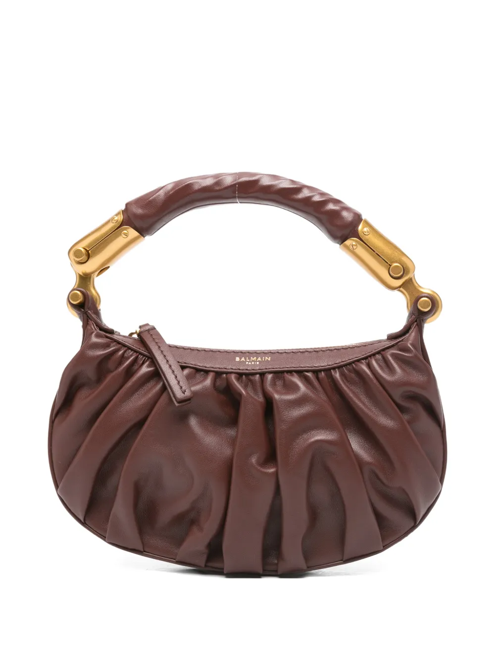 Balmain mini Ébène tote bag - Marrone