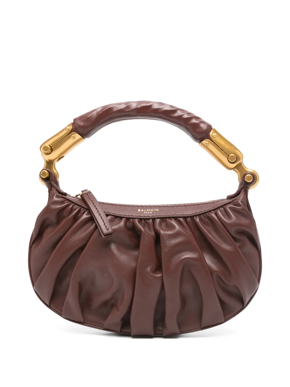 Balmain mini Ébène tote bag - Marrone