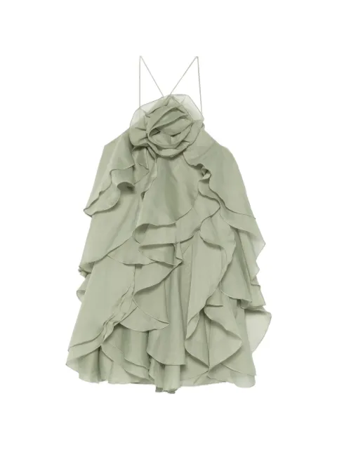 Aje Pandorea floral ruffled dress