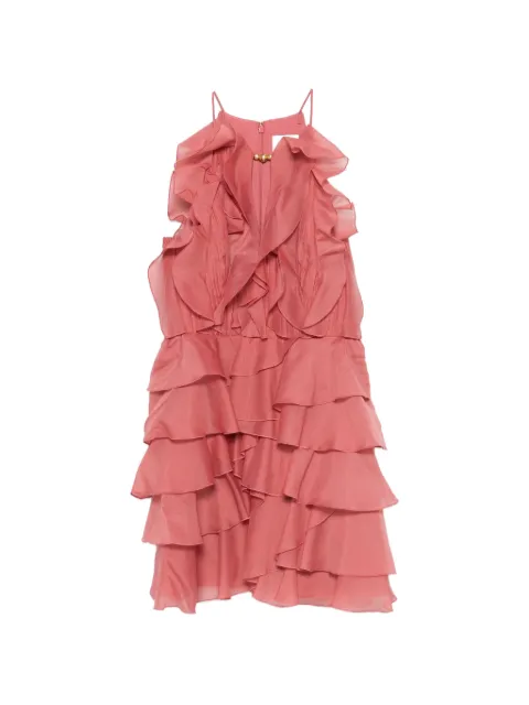 Aje Cleio layered mini dress