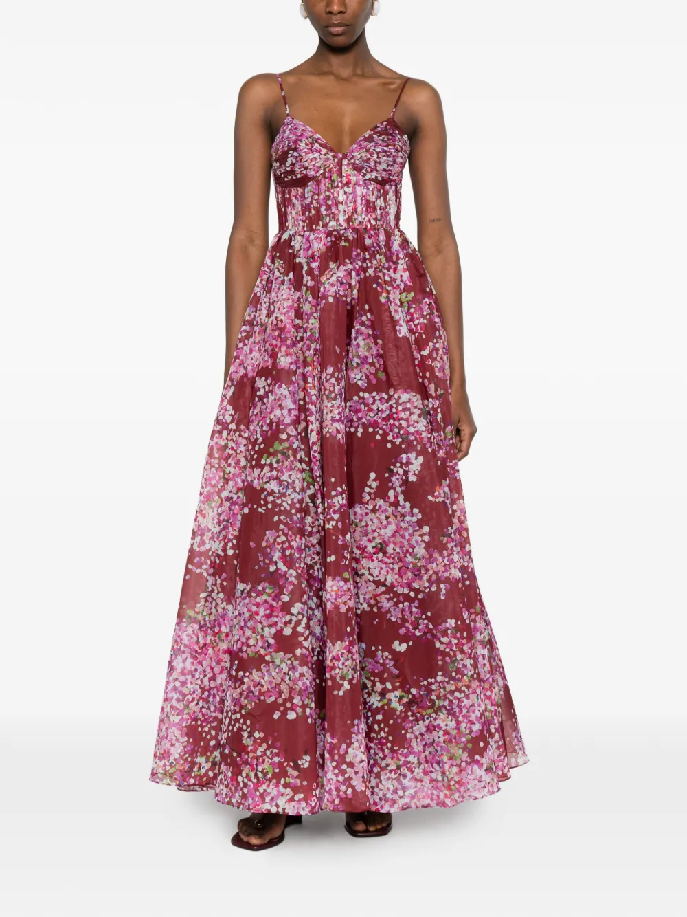 Aje Fortuna floral-print maxi dress | Evening Dresses
