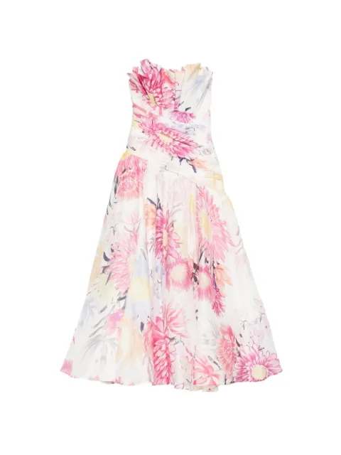 Aje Reflector ruffled maxi dress