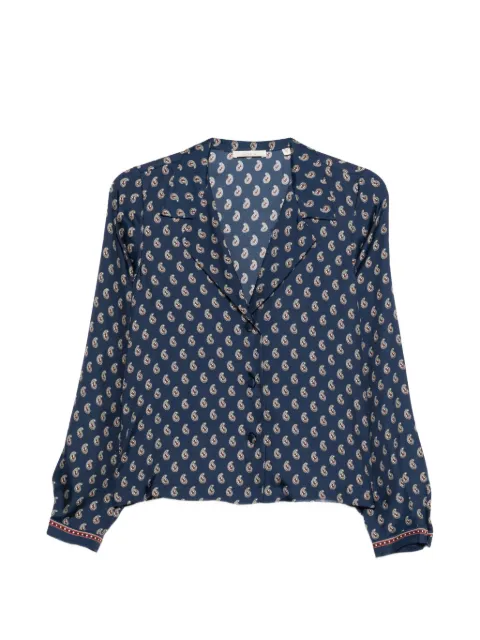 DÔEN Elene paisley shirt