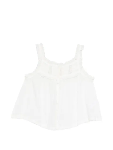 DÔEN Fidella square-neck sleeveless top