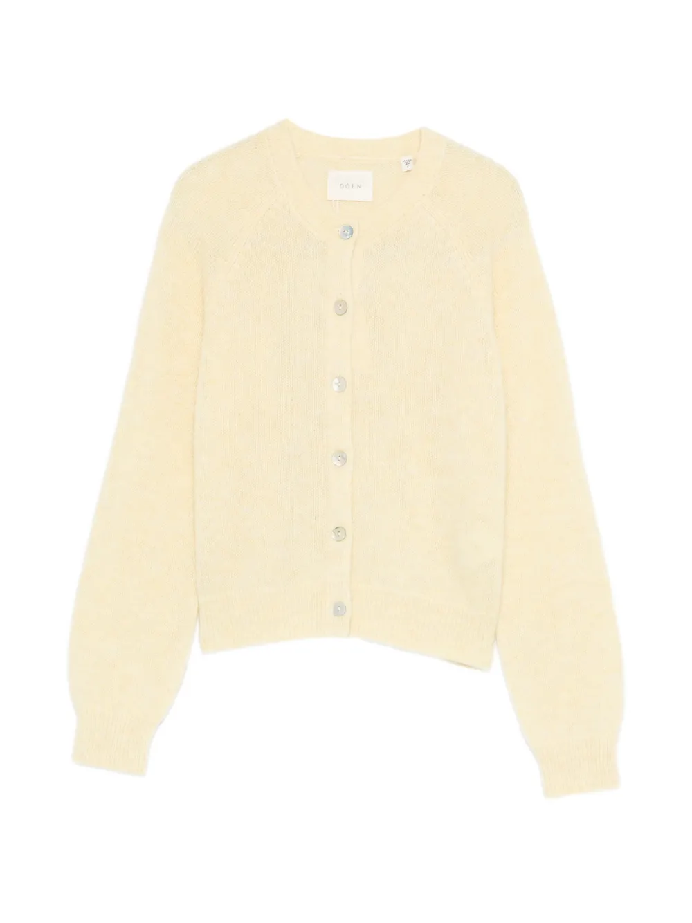 DÔEN Petra button-up cardigan - Giallo