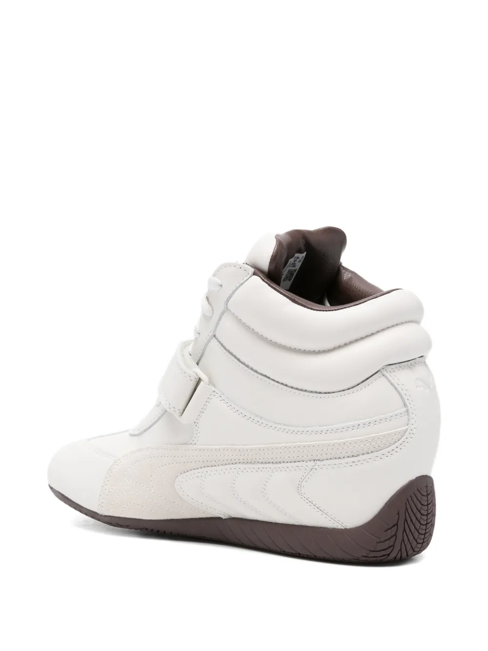 PUMA Speedcat Wedge lace-up sneakers Beige