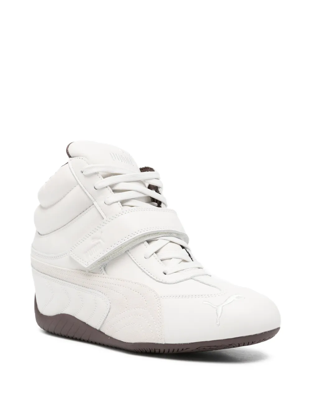 PUMA Speedcat Wedge lace-up sneakers Beige