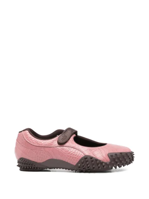 PUMA Mostro Fey croc-effect sneakerinas