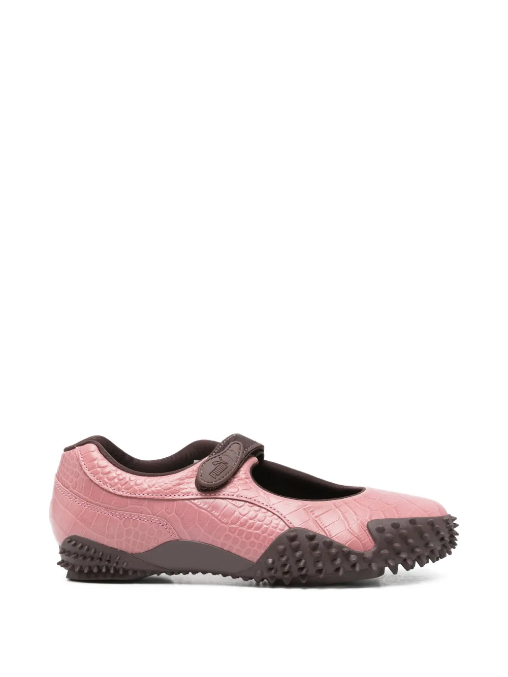 PUMA Mostro Fey croc-effect sneakerinas - Rosa
