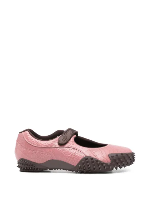PUMA Mostro Fey croc-effect sneakerinas