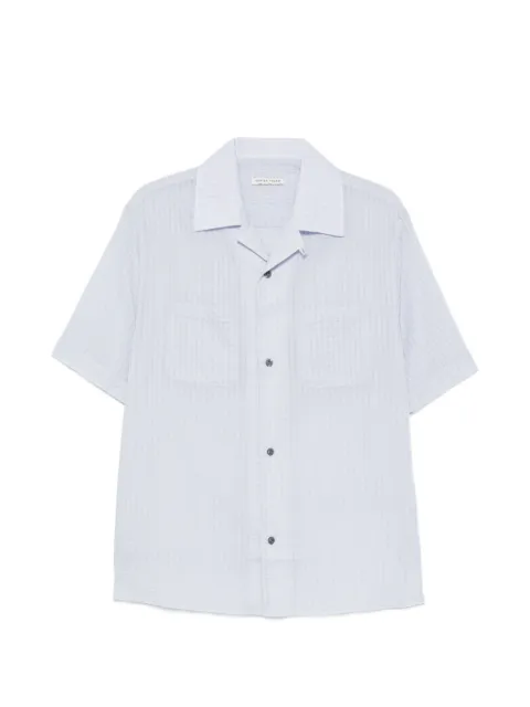 Carter Young pocket seersucker shirt