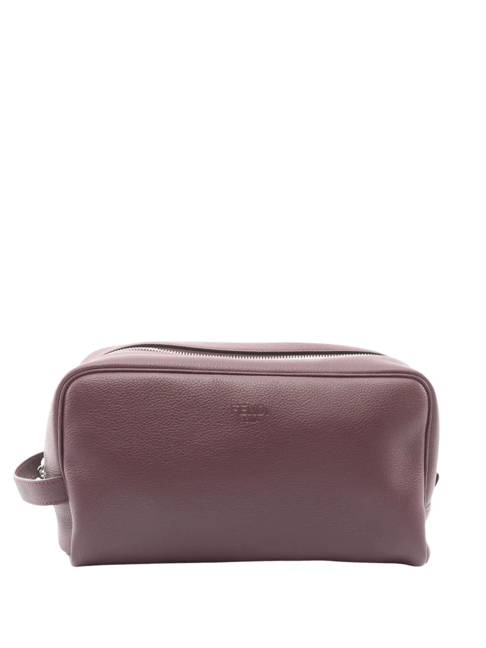 Fendi Pre-Owned 2000-2010 Leather Business Bag clutch bag - Rosso