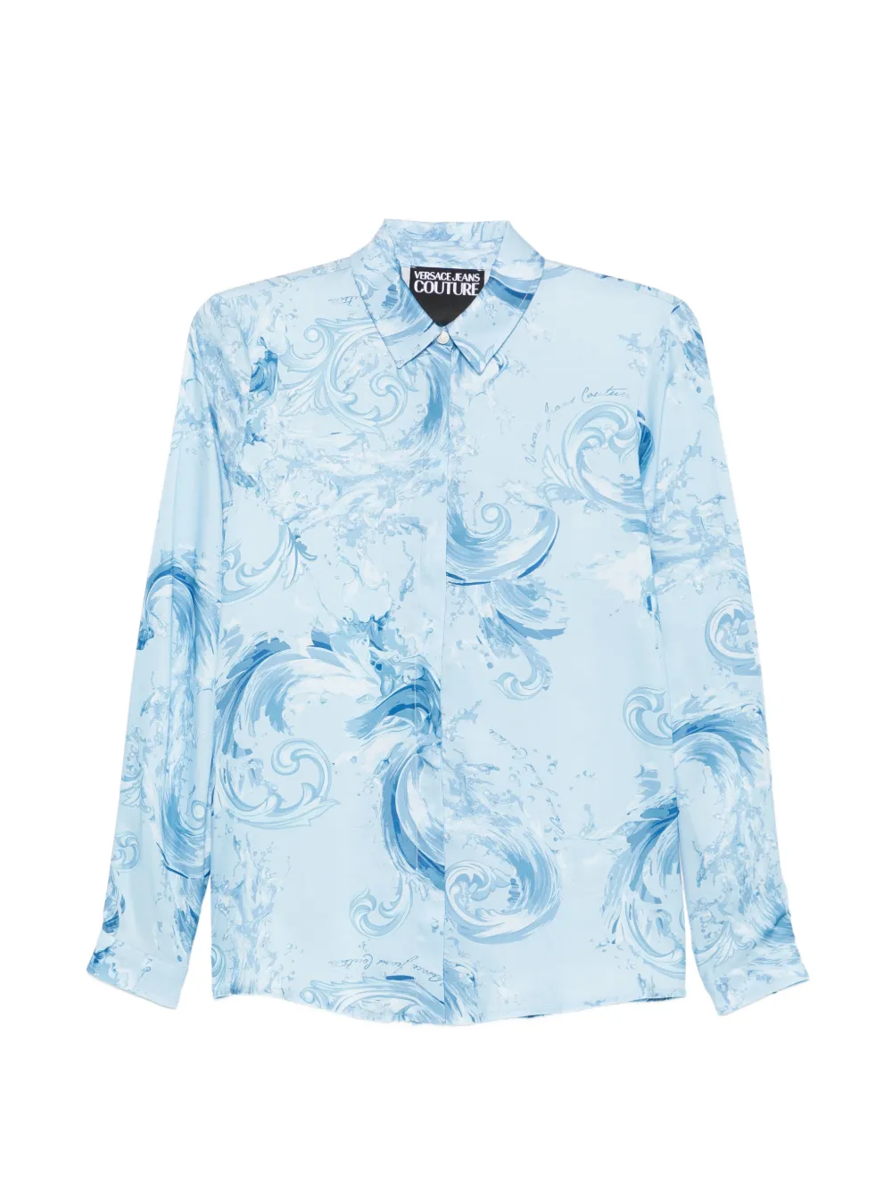 Versace Jeans Couture printed shirt - Blu