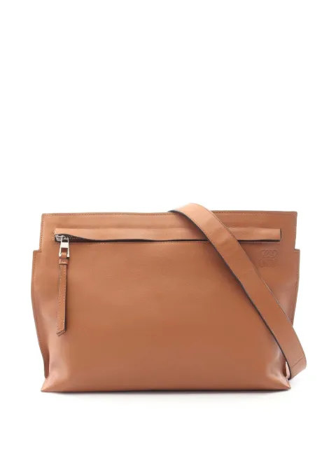 Loewe Pre-Owned 2010-2025 Calfskin T Pouch Anagram crossbody bag