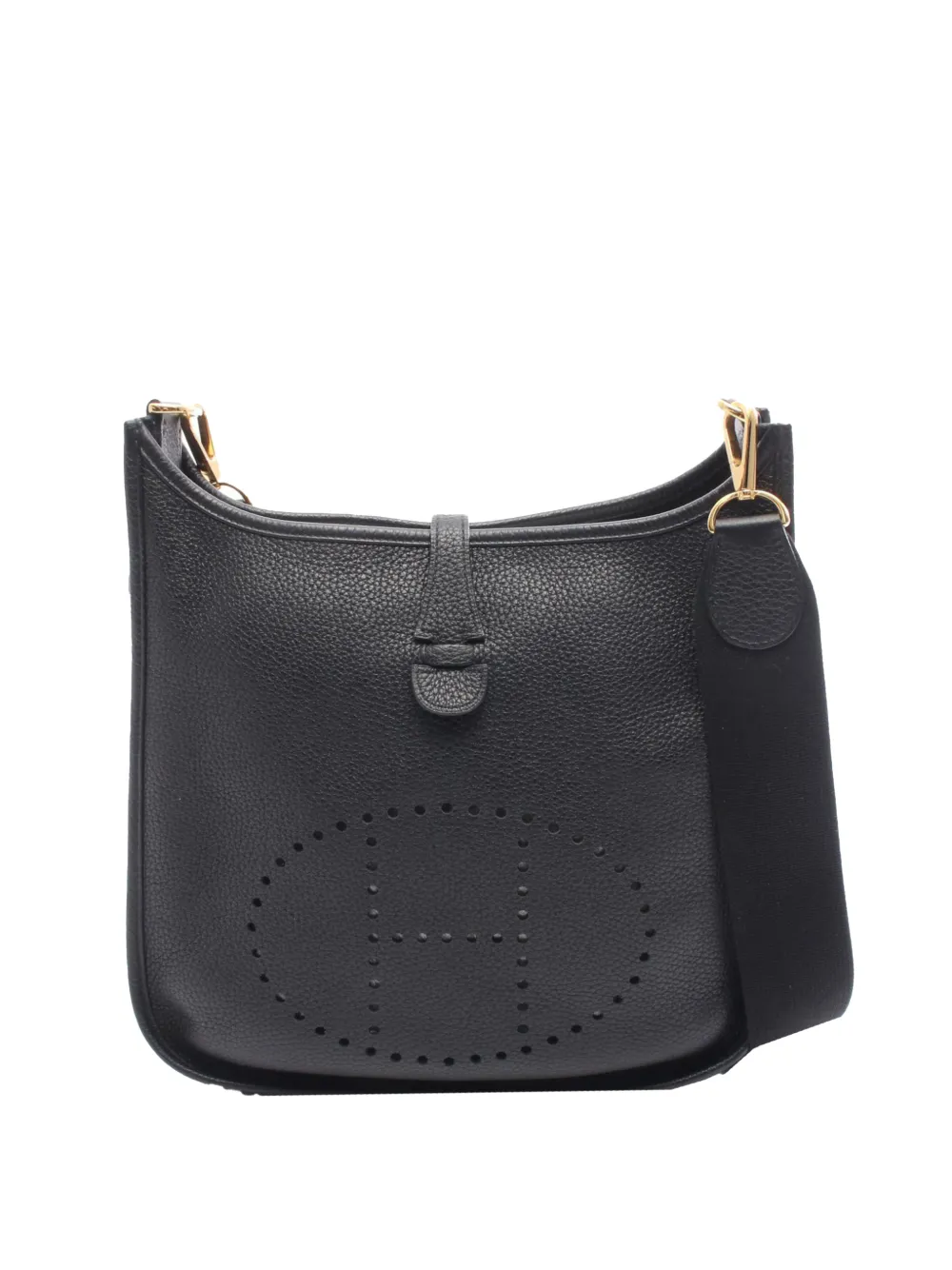 Hermès Pre-Owned 2019 Clemence Evelyne III 29 shoulder bag - Black