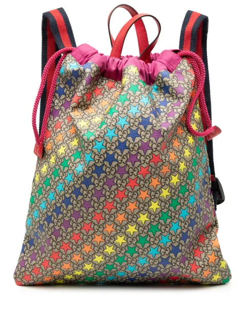Gucci Pre-Owned 2000-2015 GG Supreme Web Star Print Childrens backpack