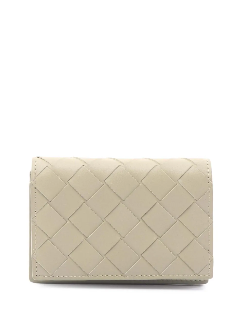 Bottega Veneta Pre-Owned 2012-2025 Nappa Intrecciato card holder - Braun