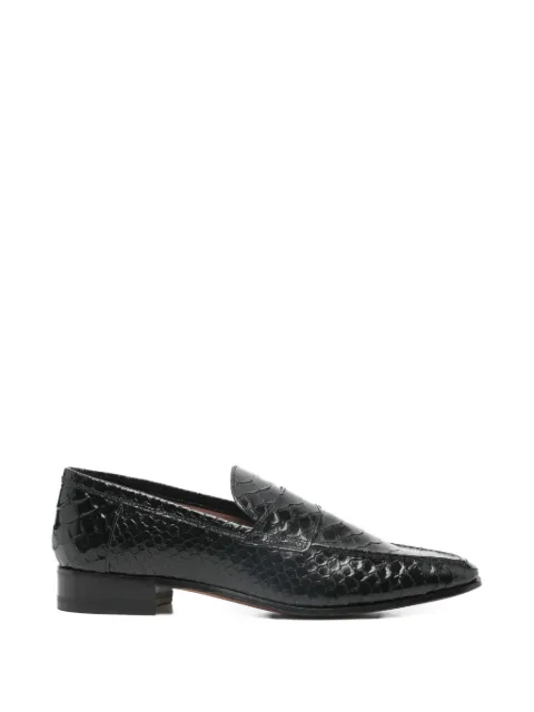 Paris Texas Alain reptile-effect loafers