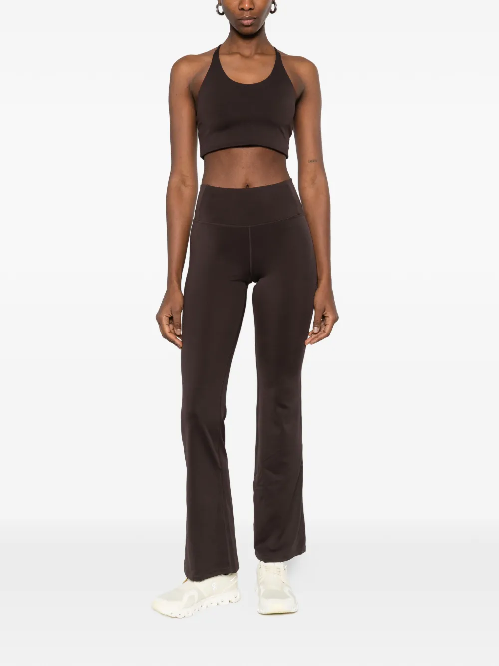  Girlfriend Collective Float Ultralight Groove Performance Trousers - Brown 