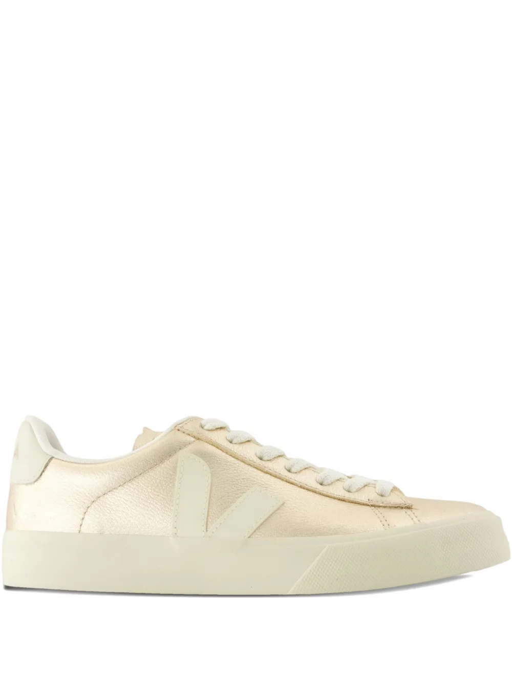 VEJA metallic campo sneakers - Oro
