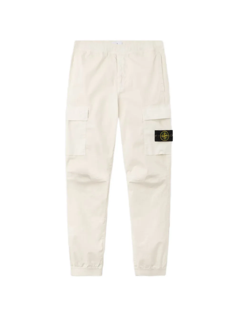 Stone Island 3100031 stretch organic cotton twill cargo trousers