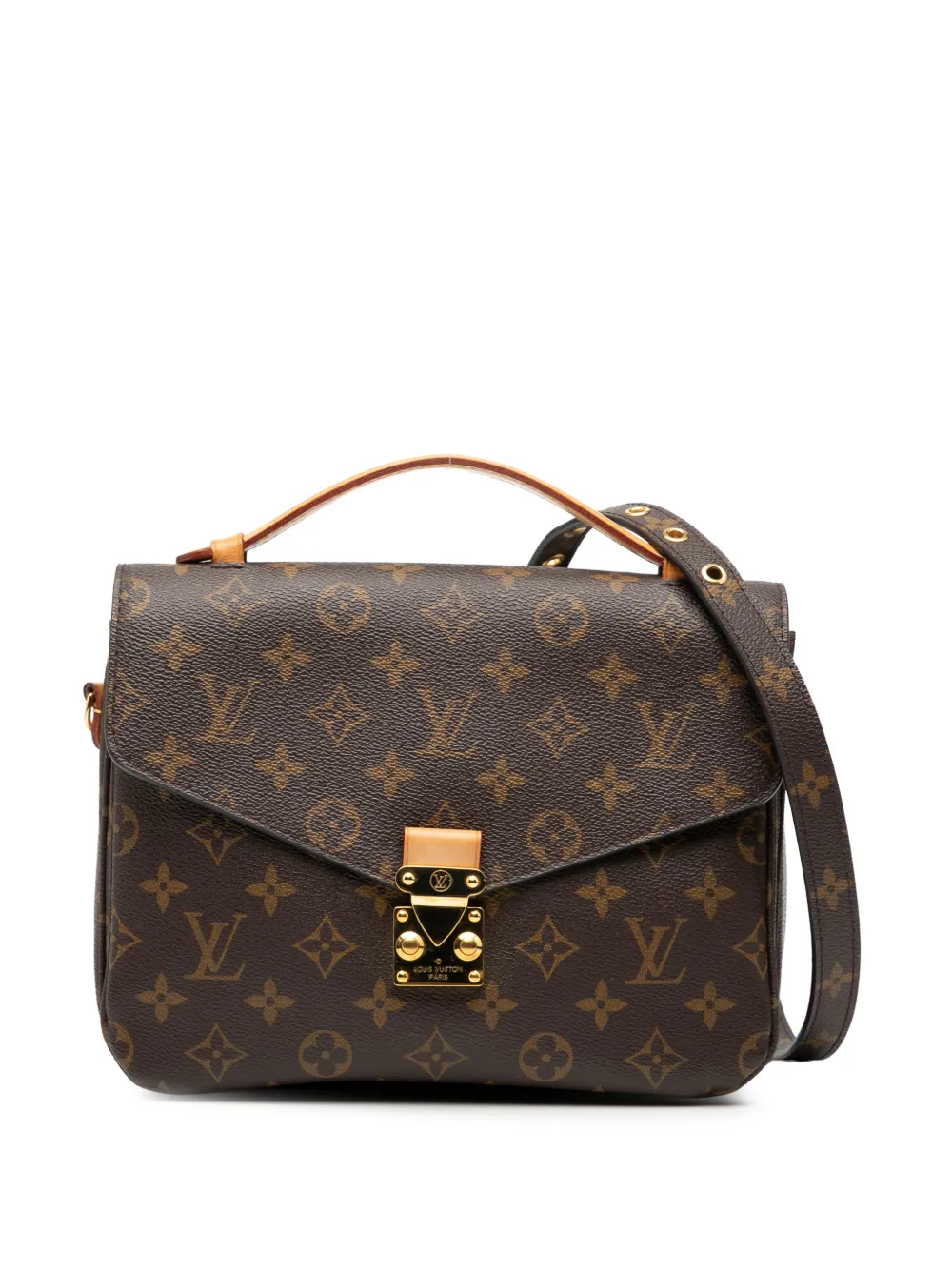 Louis Vuitton Pre-Owned 2016 Monogram Pochette Metis satchel - Marrone