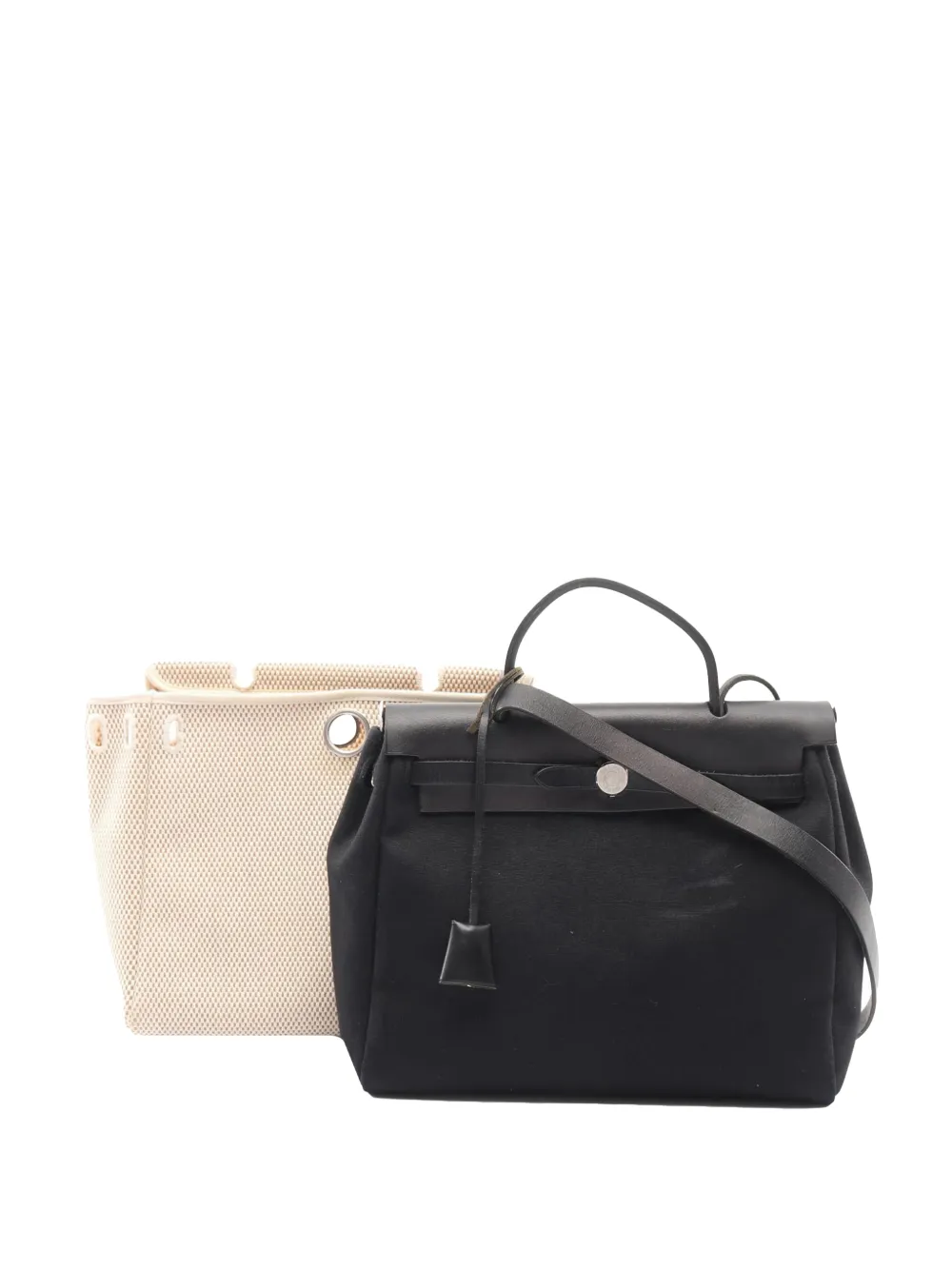 Hermès Pre-Owned 2004 Toile Herbag PM handbag - Schwarz