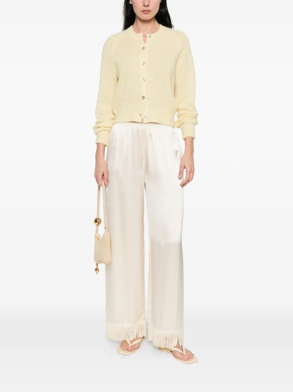  Dôen Pantalones Rectos Lavon - Neutro 