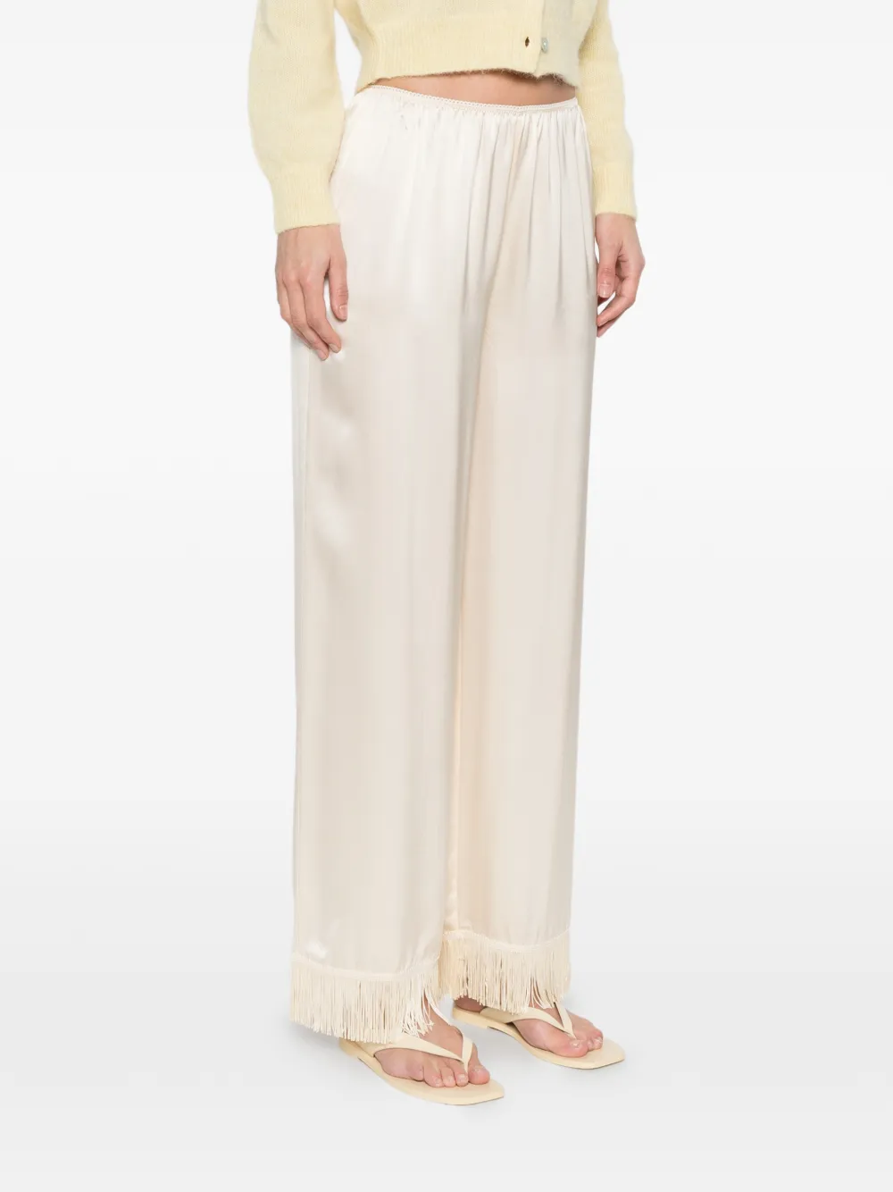  Dôen Pantalones Rectos Lavon - Neutro 