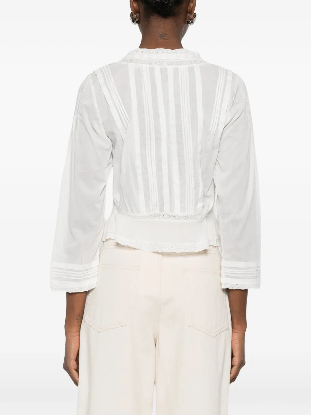 Hillock Lace-Detail Blouse