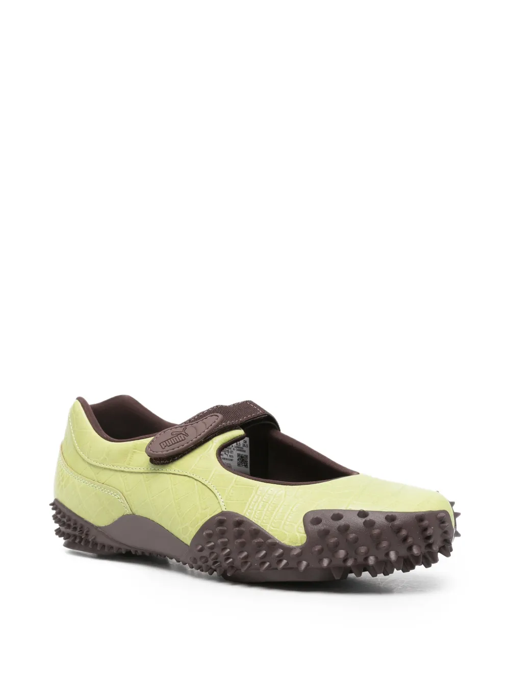 PUMA Mostro Fey croc-effect sneakerinas Groen