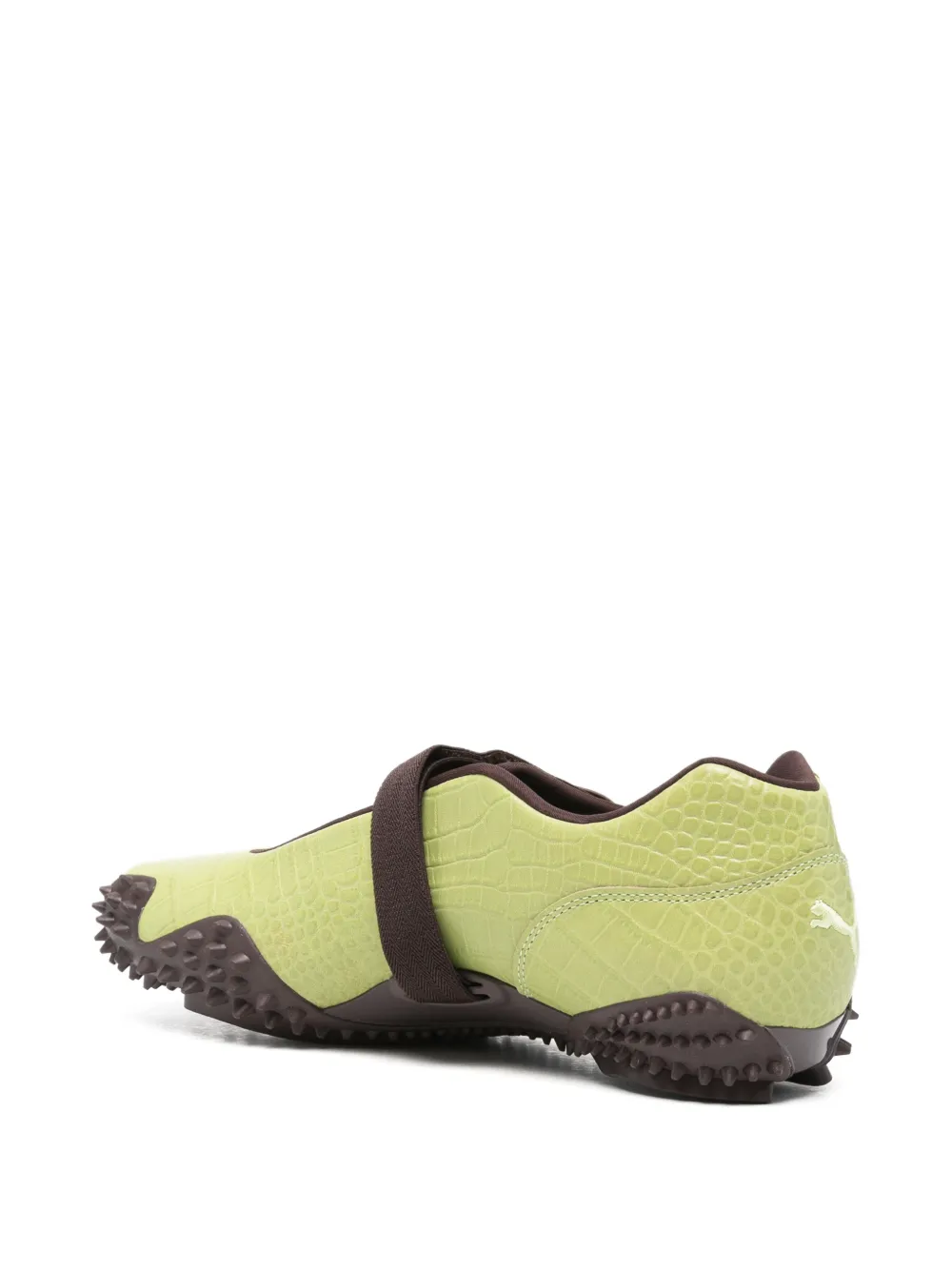 PUMA Mostro Fey croc-effect sneakerinas Groen