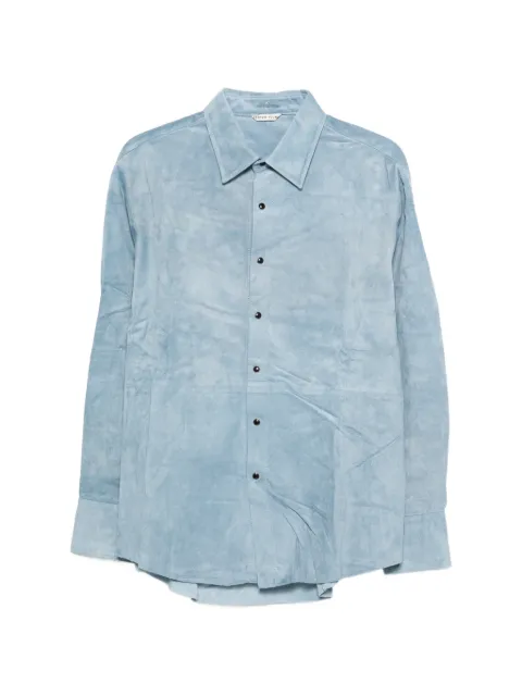 Carter Young suede western shirt