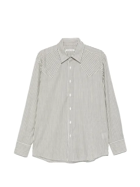 Carter Young striped western shirt