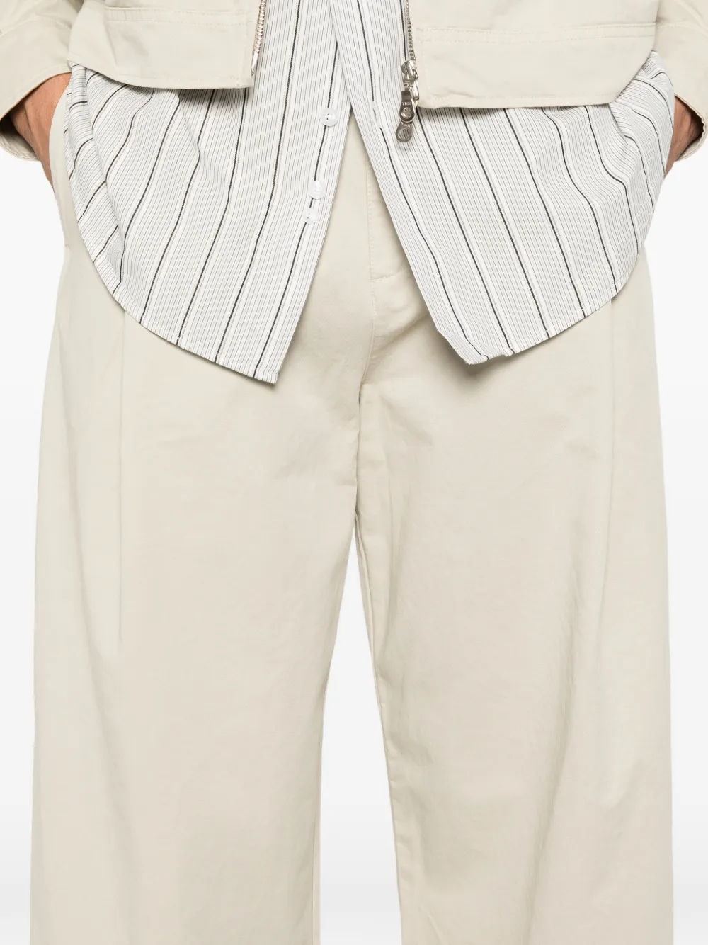 Carter Young Straight broek Beige