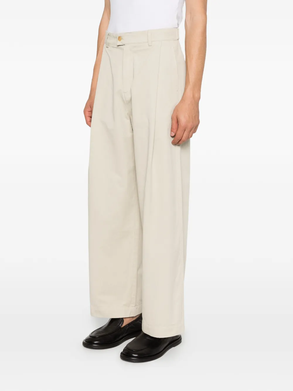 Carter Young Straight broek Beige