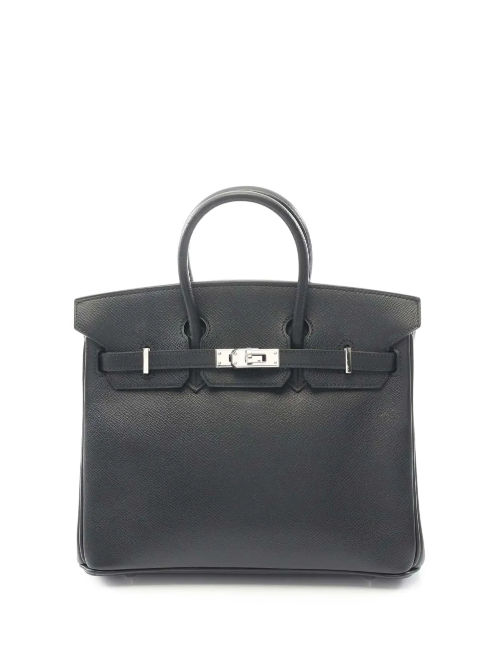 Hermès Pre-Owned 2004 Epsom Birkin Retourne 25 handbag - Black