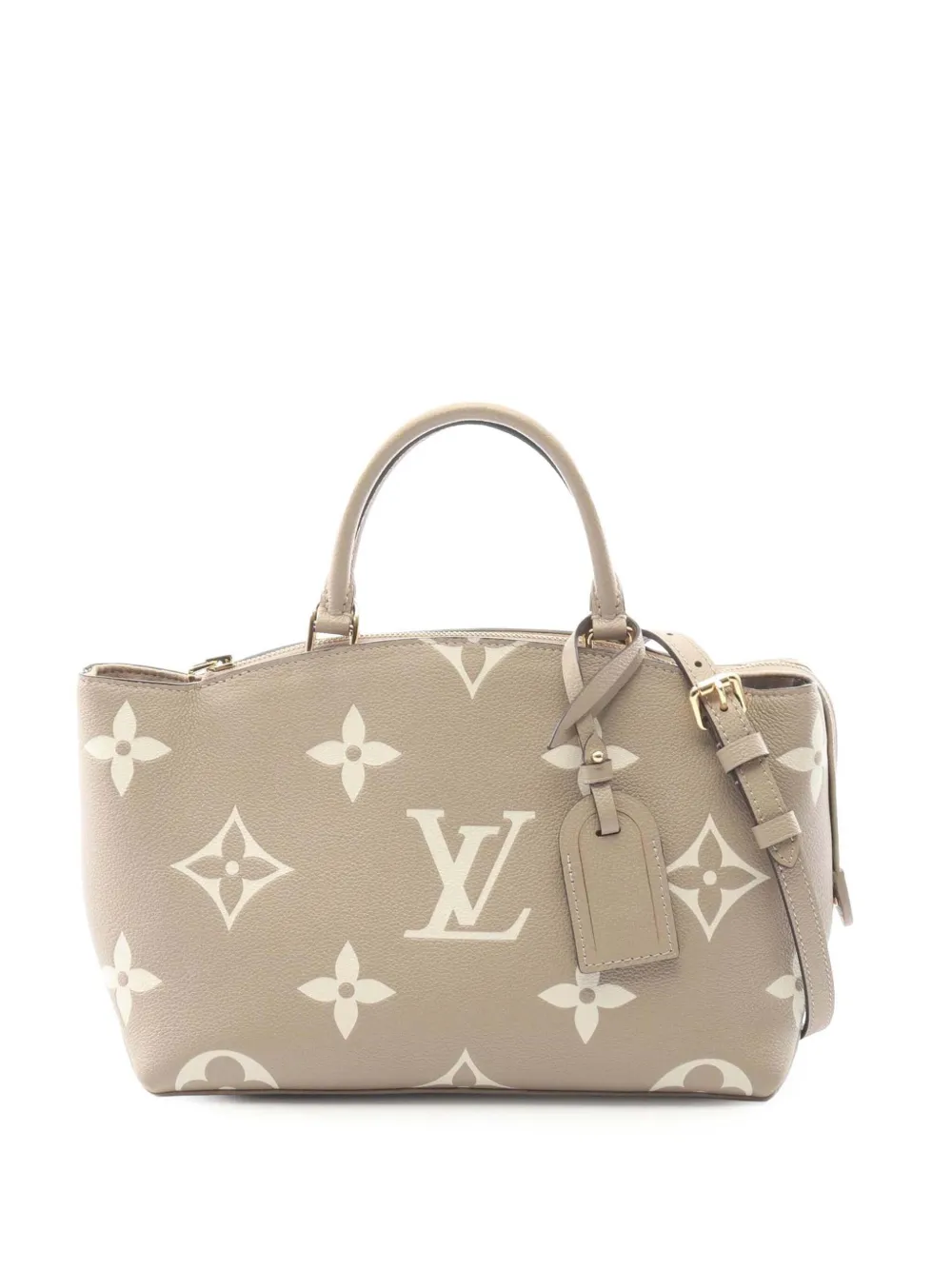 2021-2025 Bicolor Monogram Empreinte Giant Petit Palais Satchel