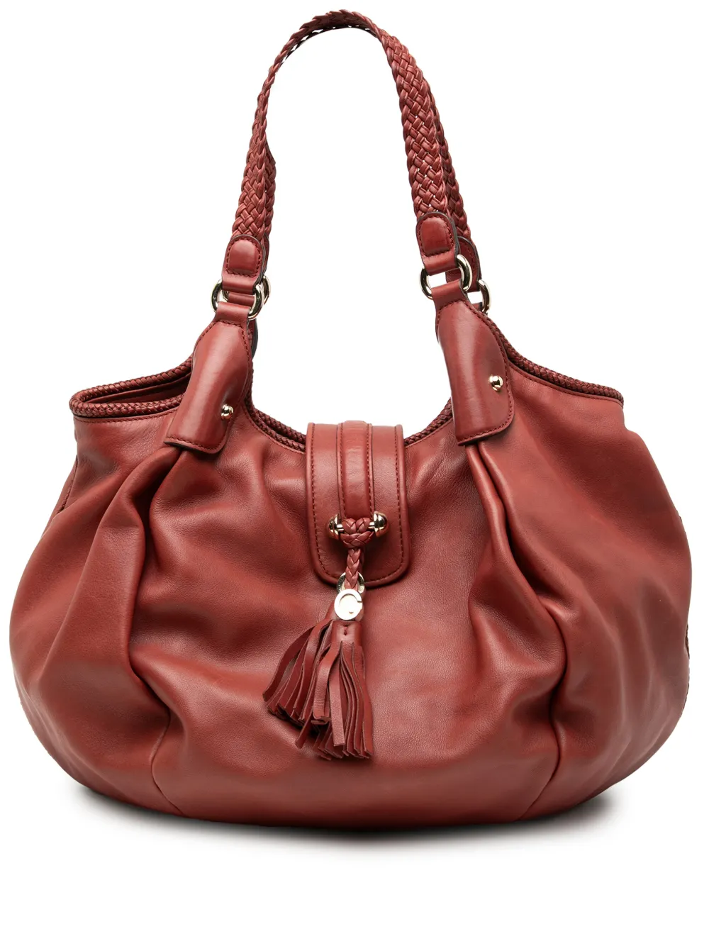 Gucci Pre-Owned 2000-2015 Leather Marrakech hobo bag - Rosso